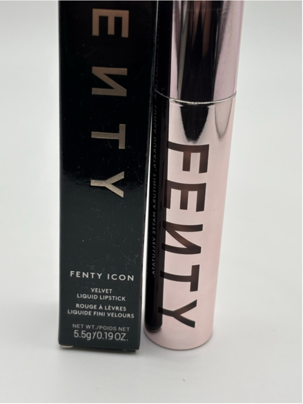 Fenty Beauty Fenty Icon Velvet Liquid Lipstick Noodz & Dudez 06 Full Size New - Picture 4 of 8
